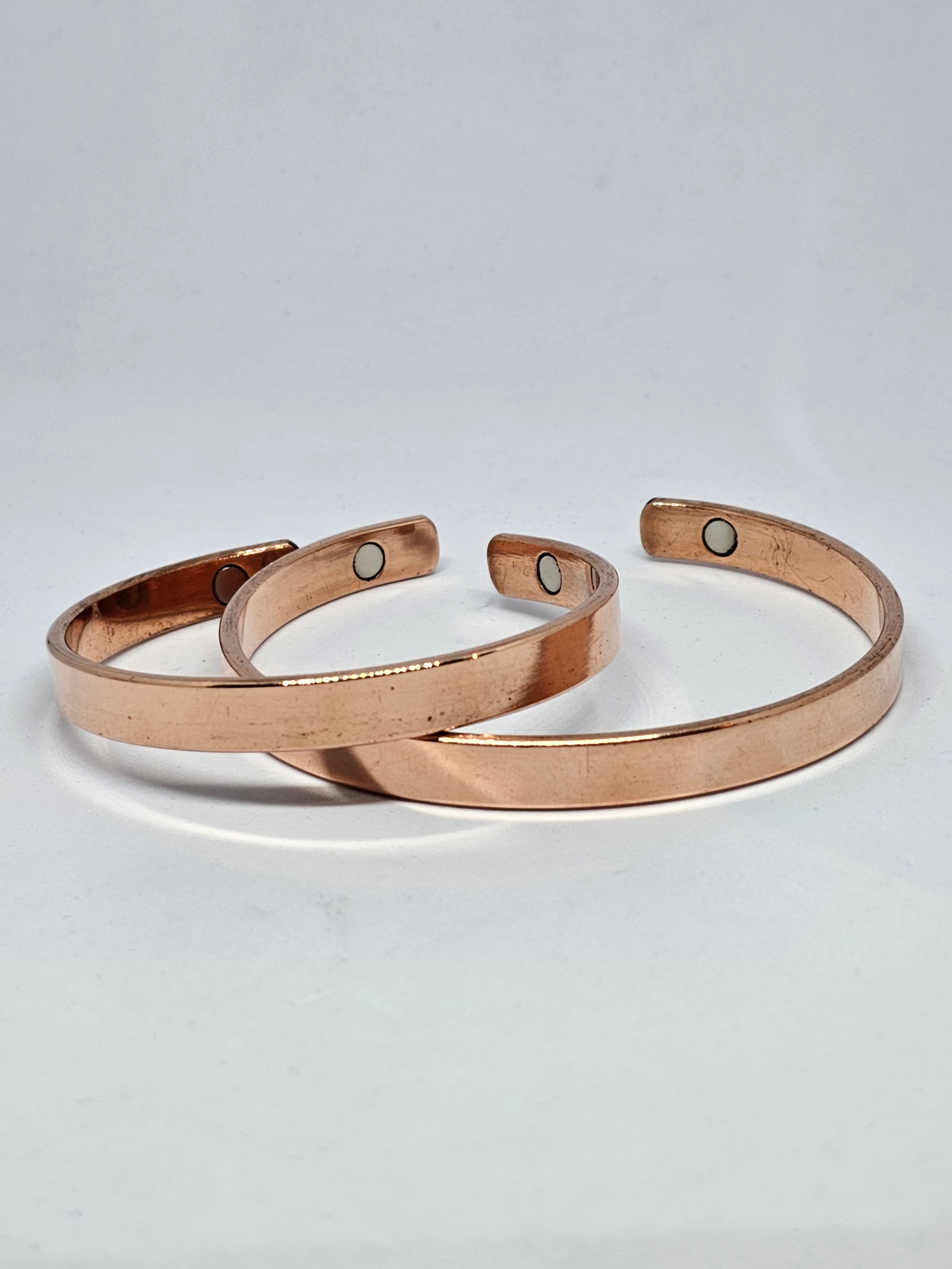 Solid copper online bracelet