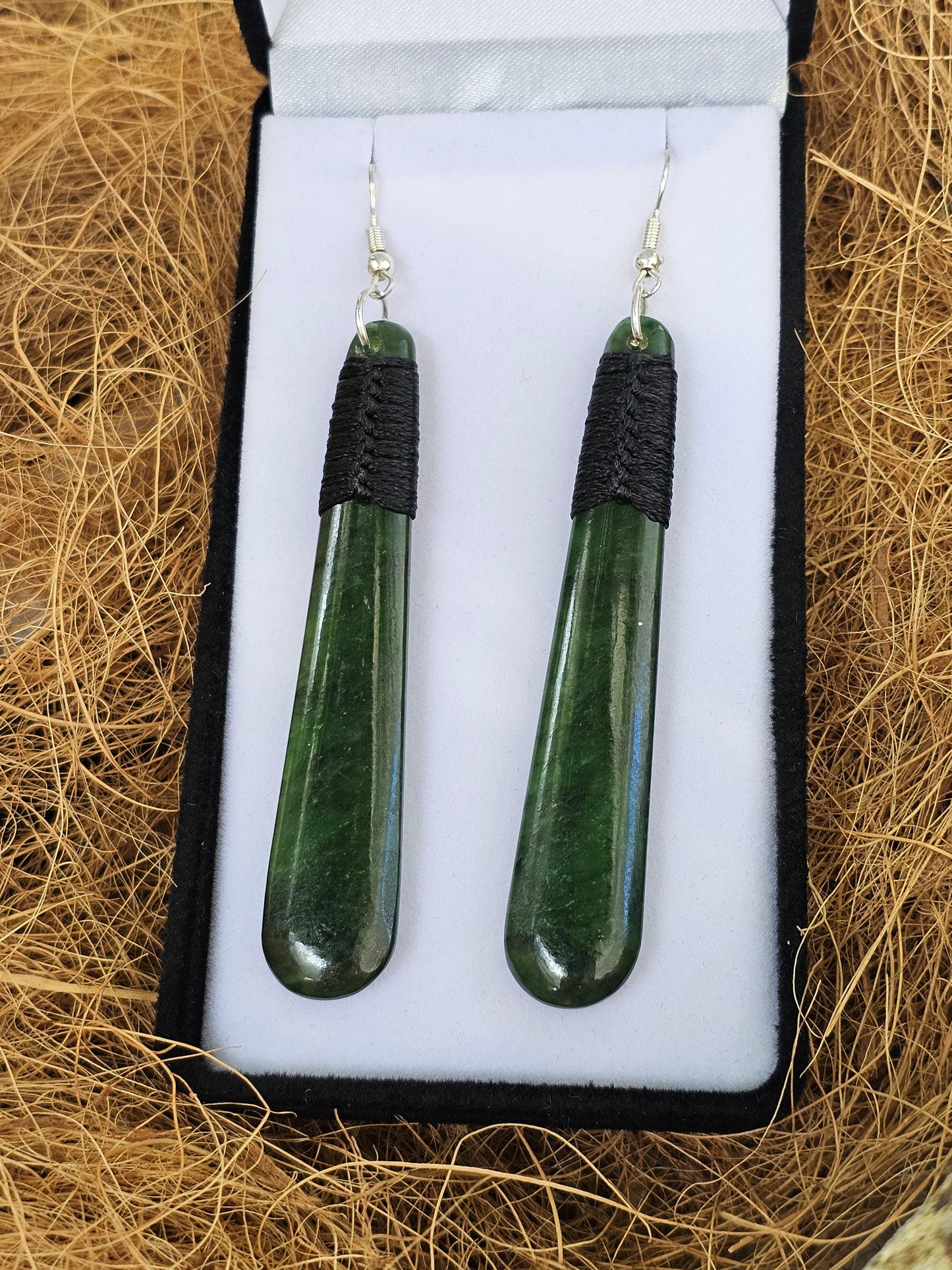 Greenstone Drop Earrings - Rivendell Shop