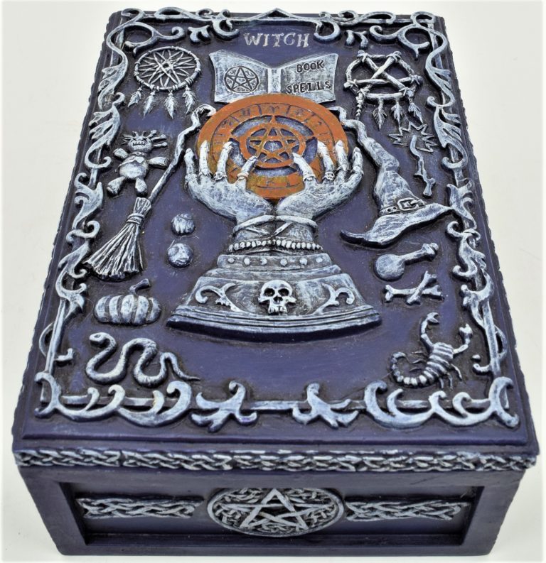 Purple Witchery Trinket box - Rivendell Shop
