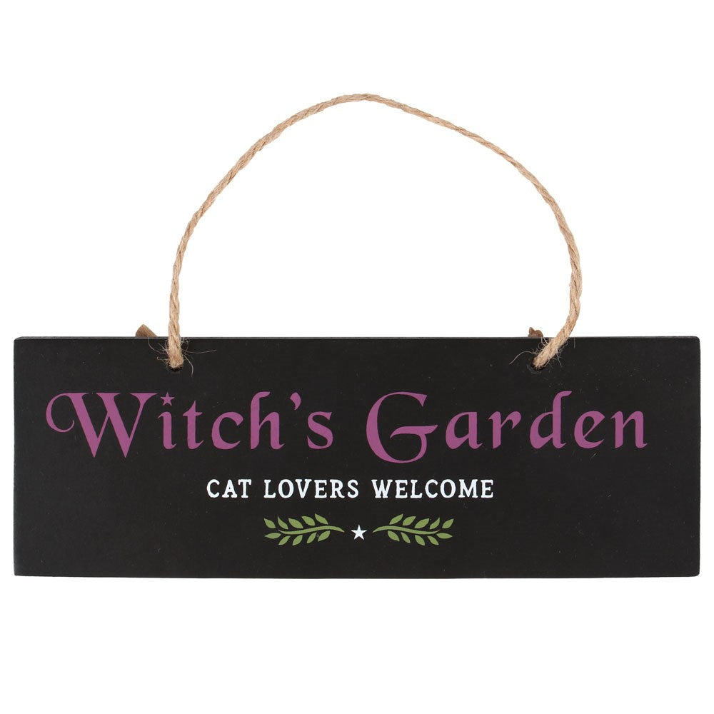 Witchs garden sign - Rivendell Shop