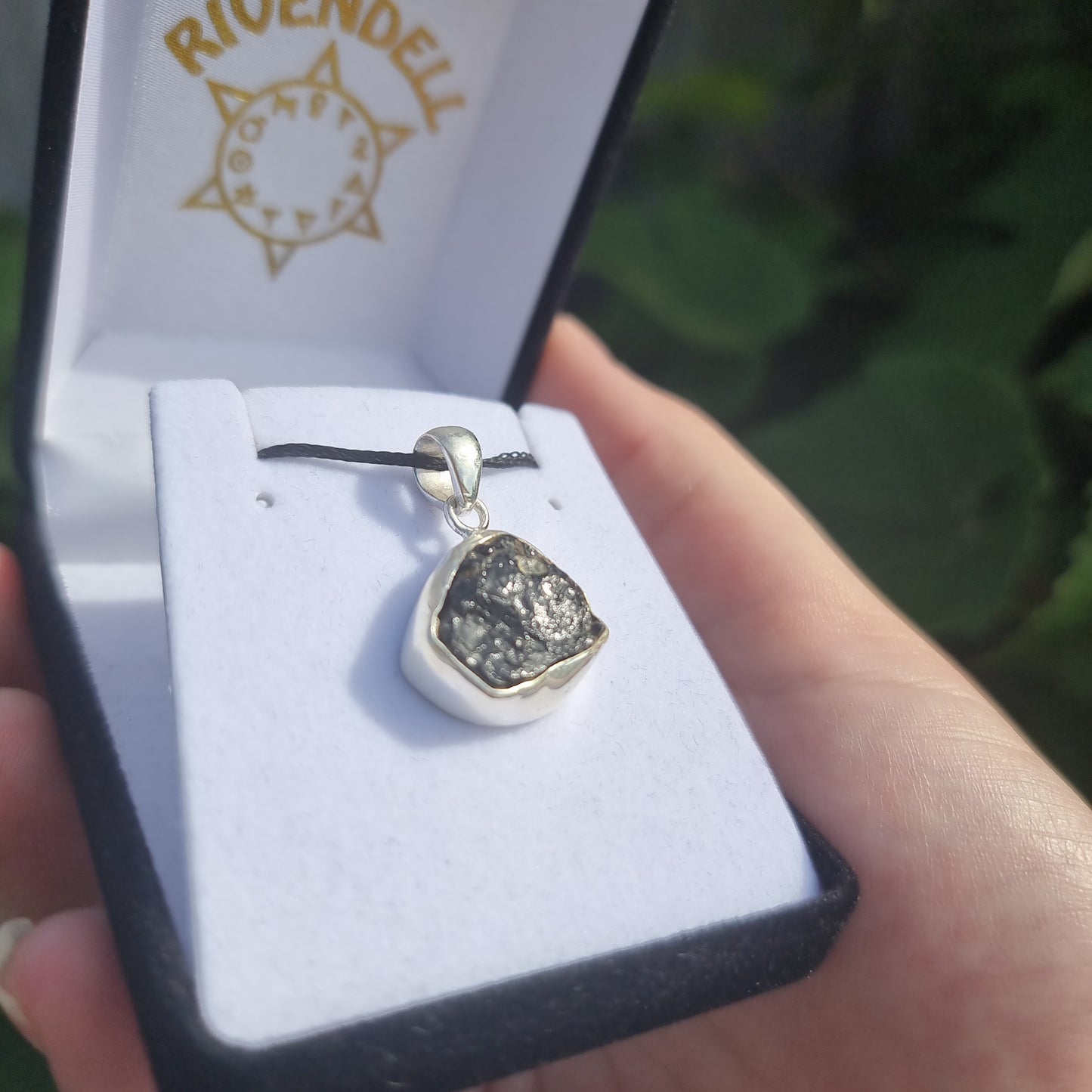 Black tourmaline pendants - Rivendell Shop