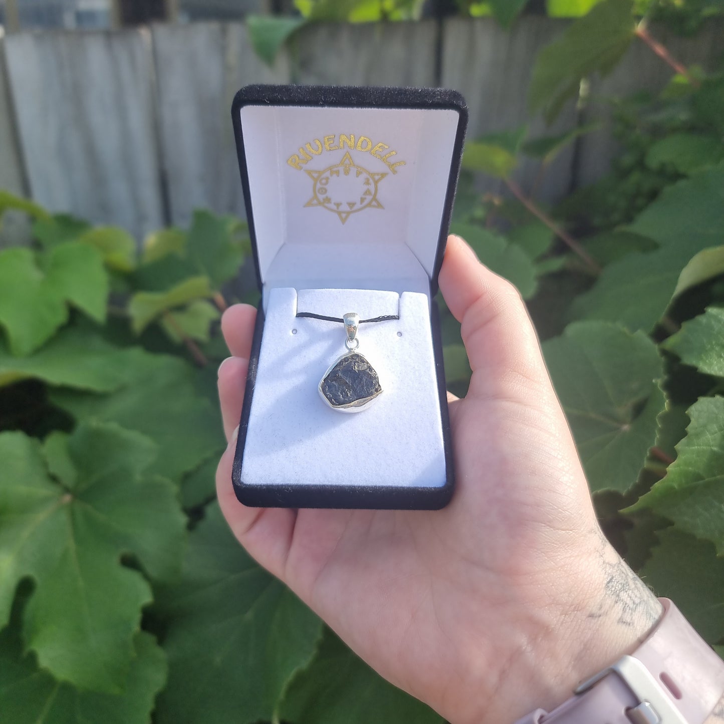 Black tourmaline pendants - Rivendell Shop
