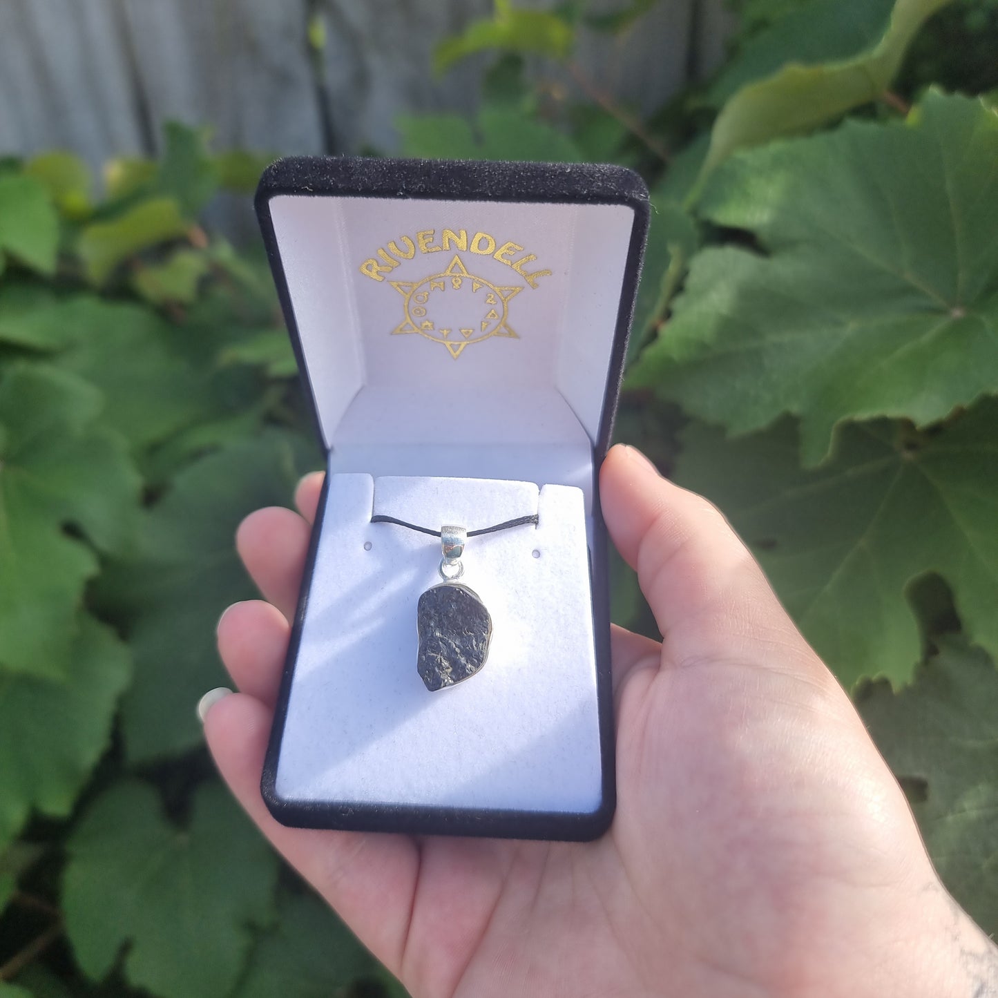Black tourmaline pendants - Rivendell Shop