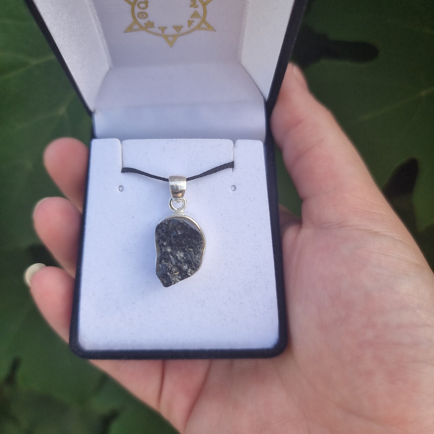 Black tourmaline pendants - Rivendell Shop