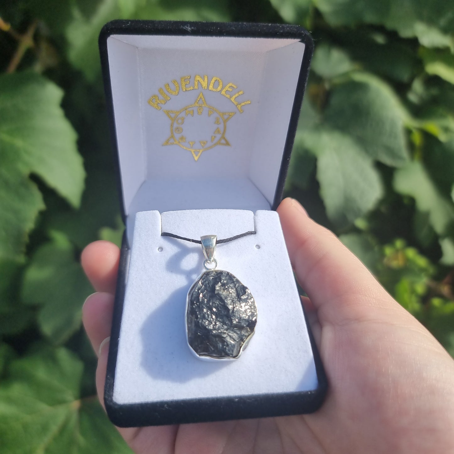 Black tourmaline pendants - Rivendell Shop