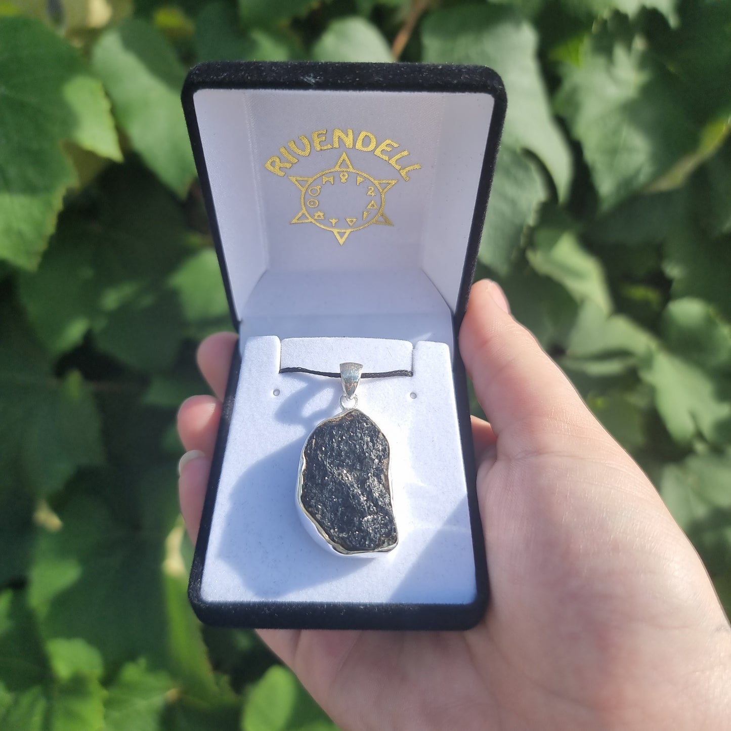 Black tourmaline pendants - Rivendell Shop
