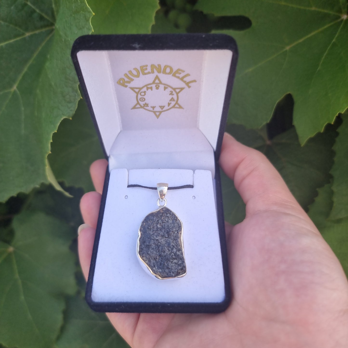 Black tourmaline pendants - Rivendell Shop