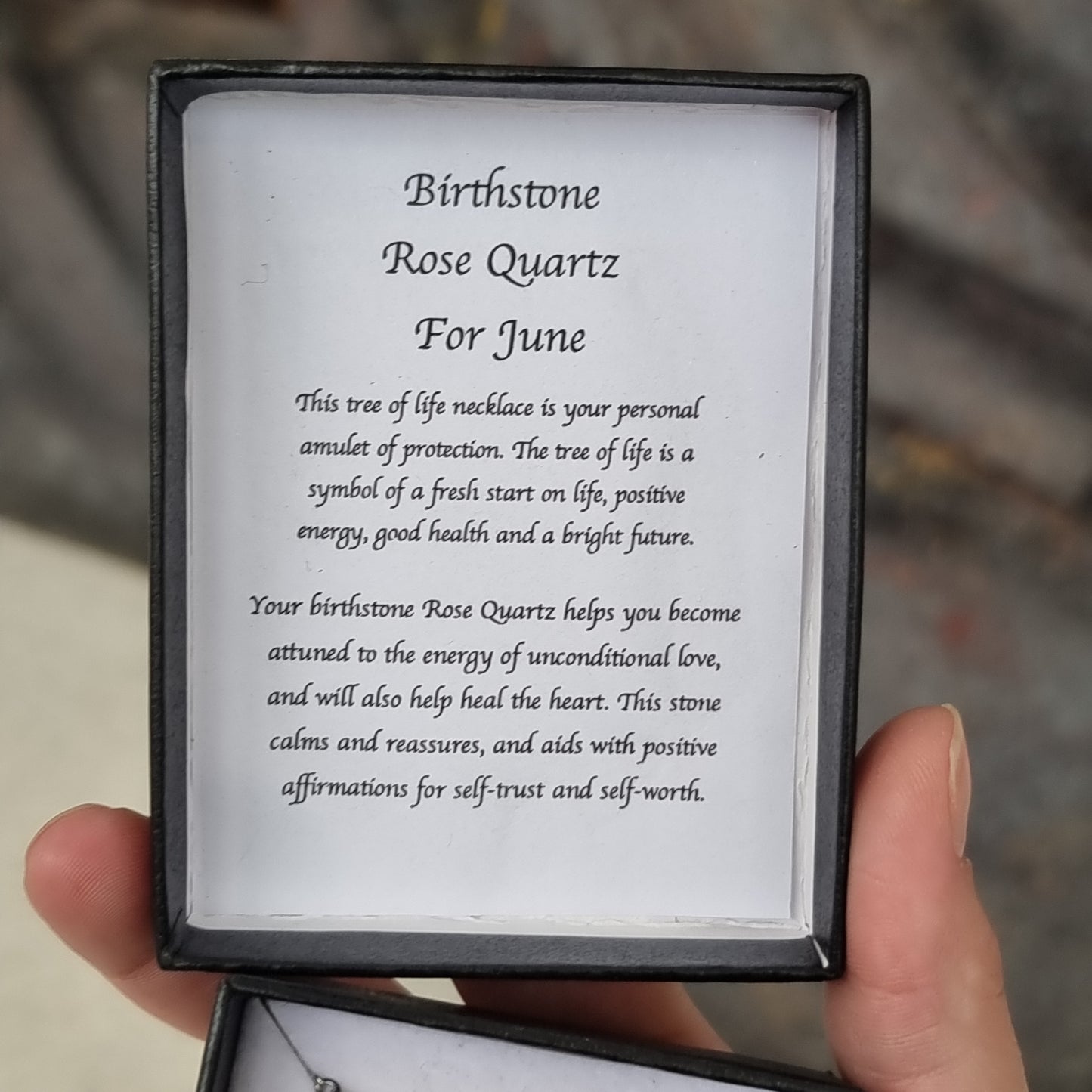June birthstone pendant - Rivendell Shop