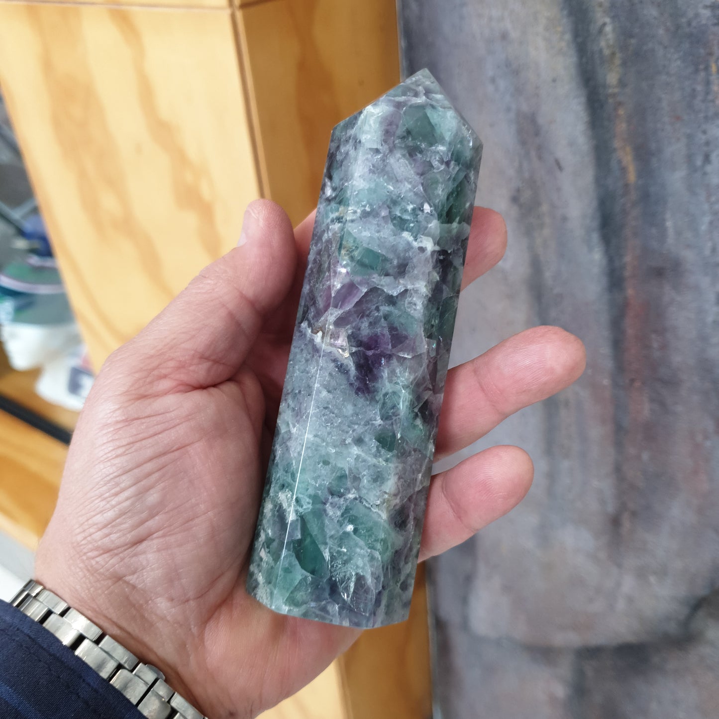 Fluorite point - Rivendell Shop