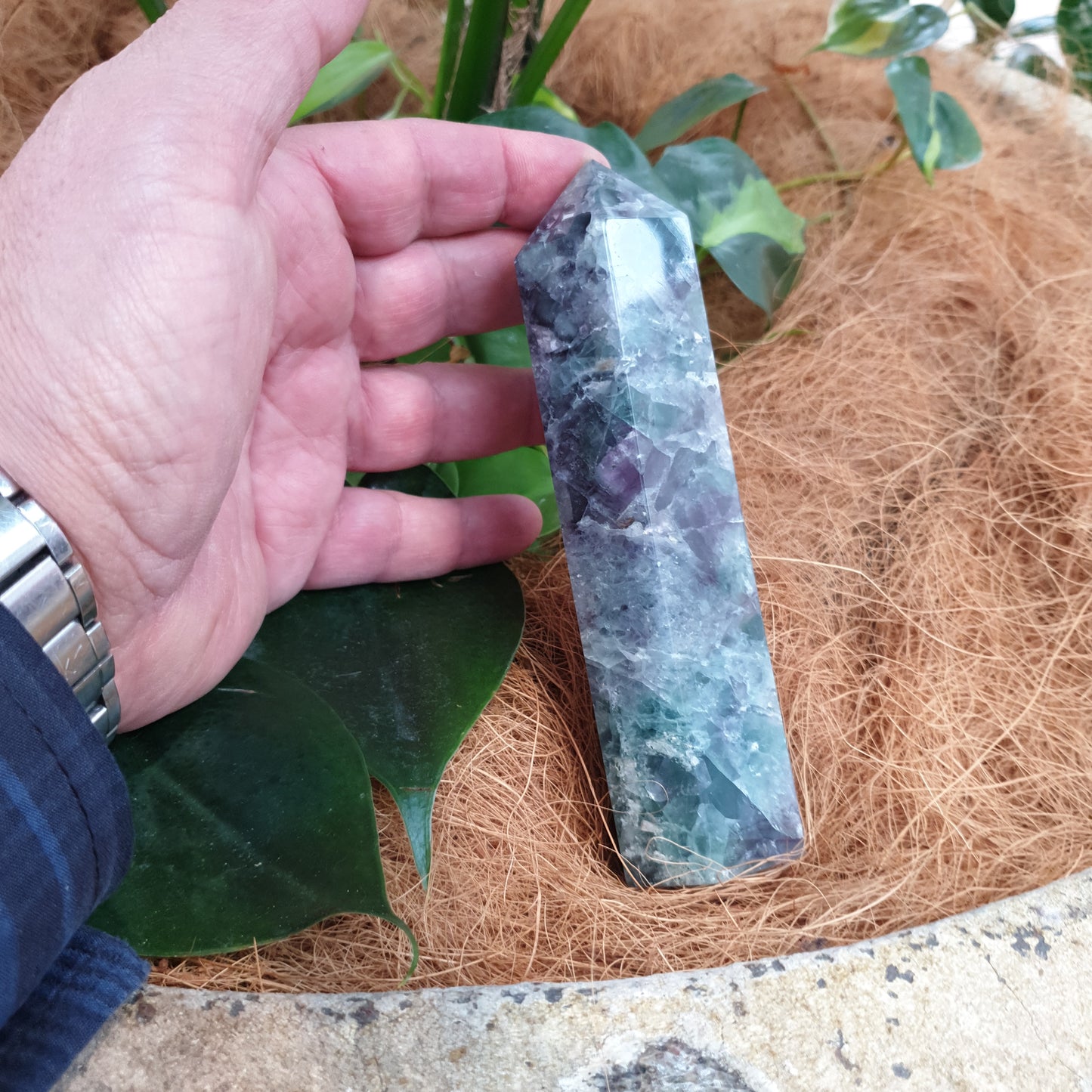 Fluorite point - Rivendell Shop