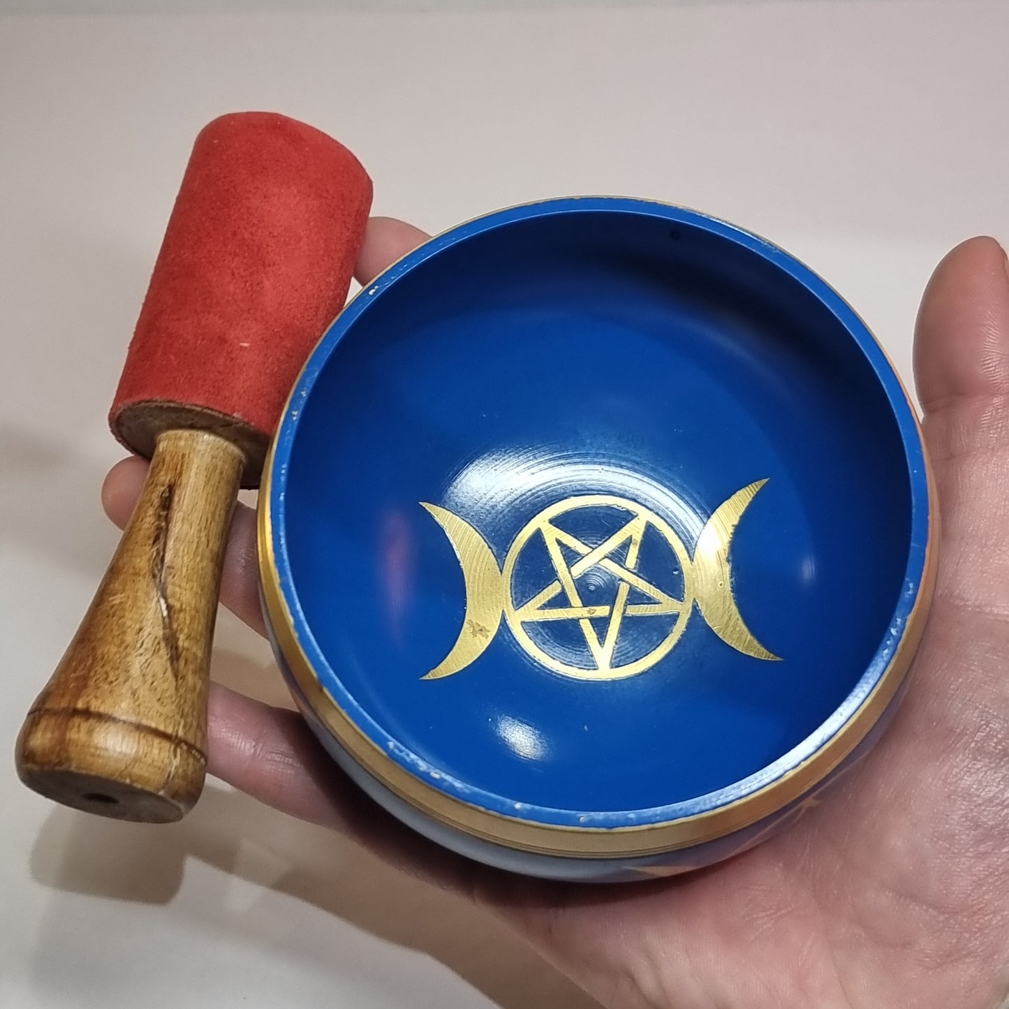 Singing bowl - triple moon - Rivendell Shop