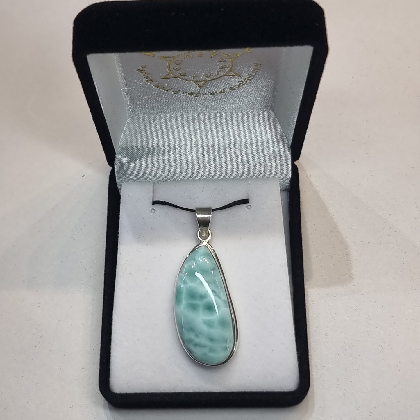 Larimar pendant - Rivendell Shop