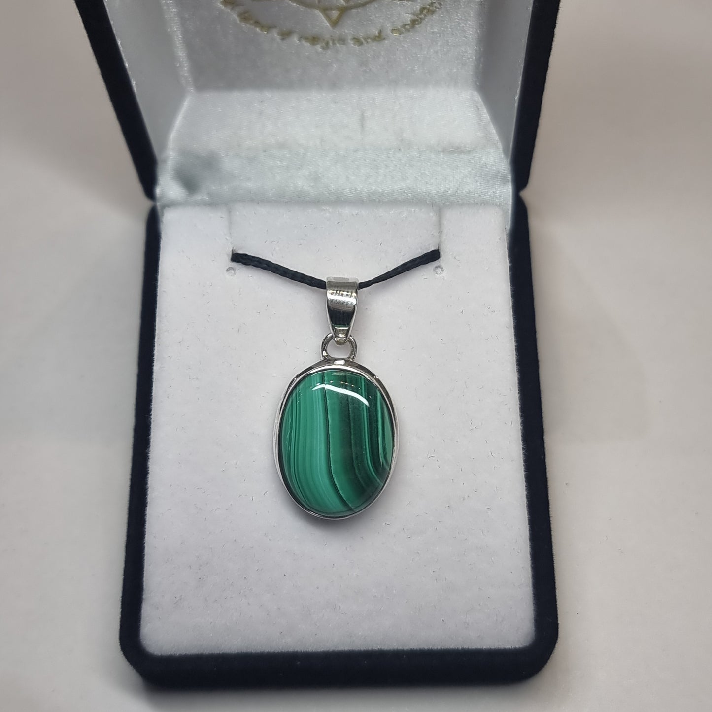 Malachite pendant - Rivendell Shop