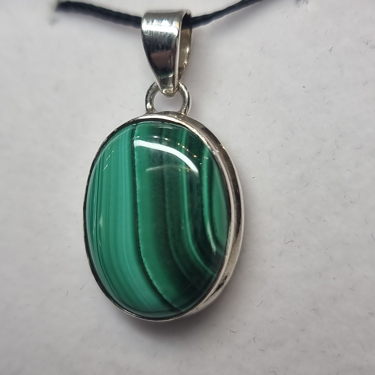 Malachite pendant - Rivendell Shop
