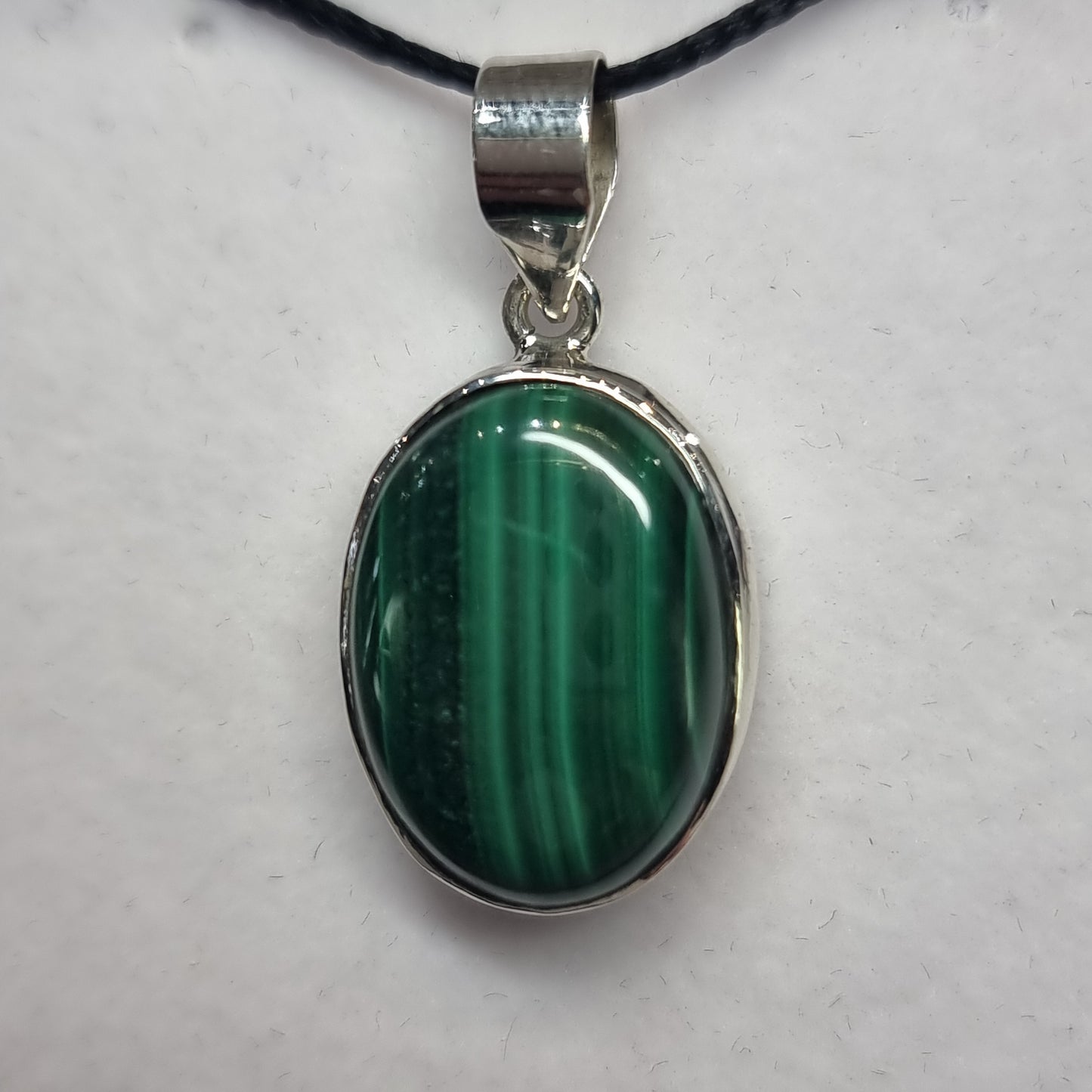 Malachite pendant - Rivendell Shop