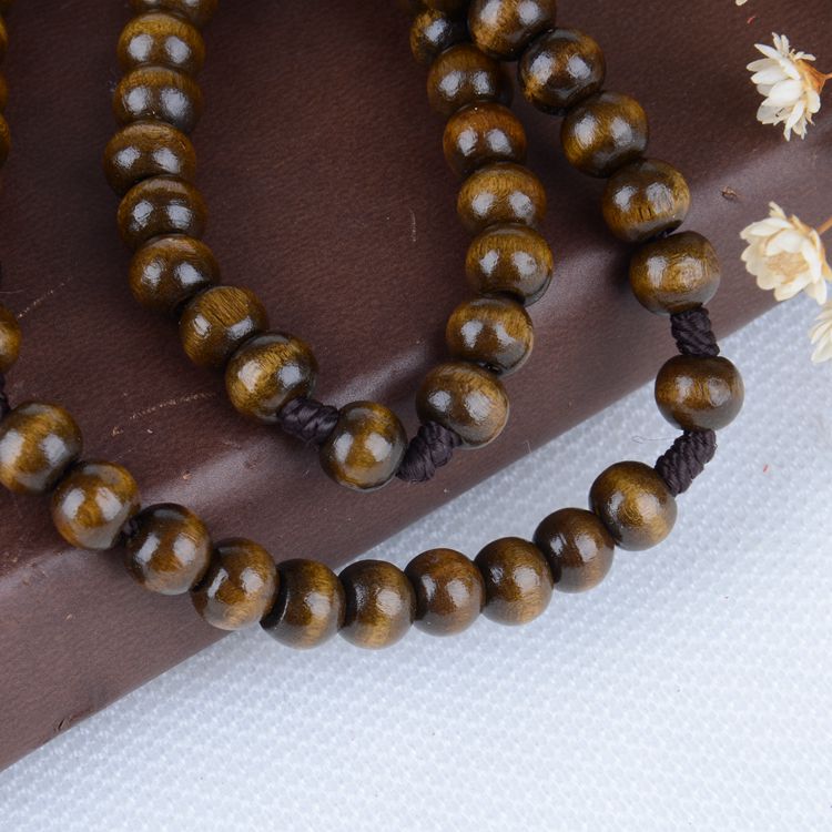 Classic Wooden Rosary with Cross - Rivendell Shop