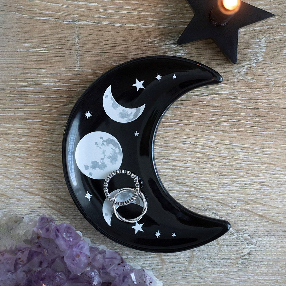 Crescent Moon Trinket Dish - Rivendell Shop