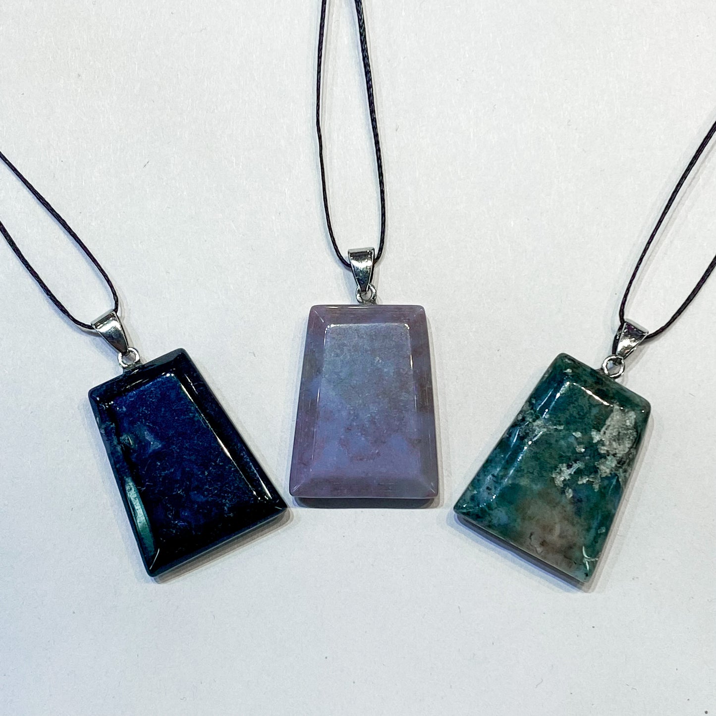 Moss Agate Pendant - Rivendell Shop