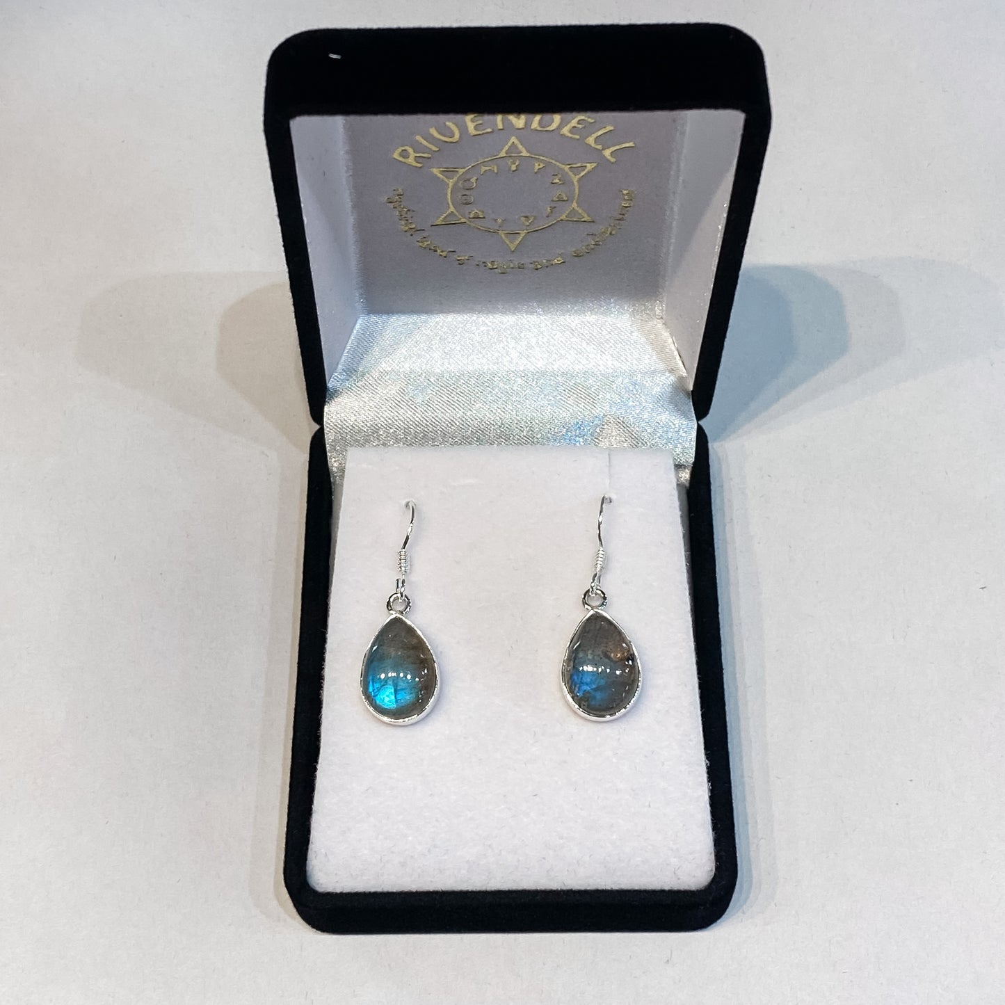 Labradorite Earrings - Teardrop - Rivendell Shop