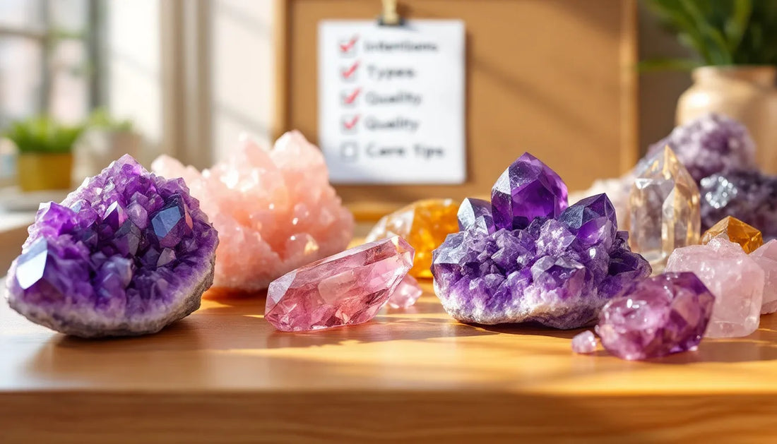 Choosing the Right Crystal: A Beginner's Checklist