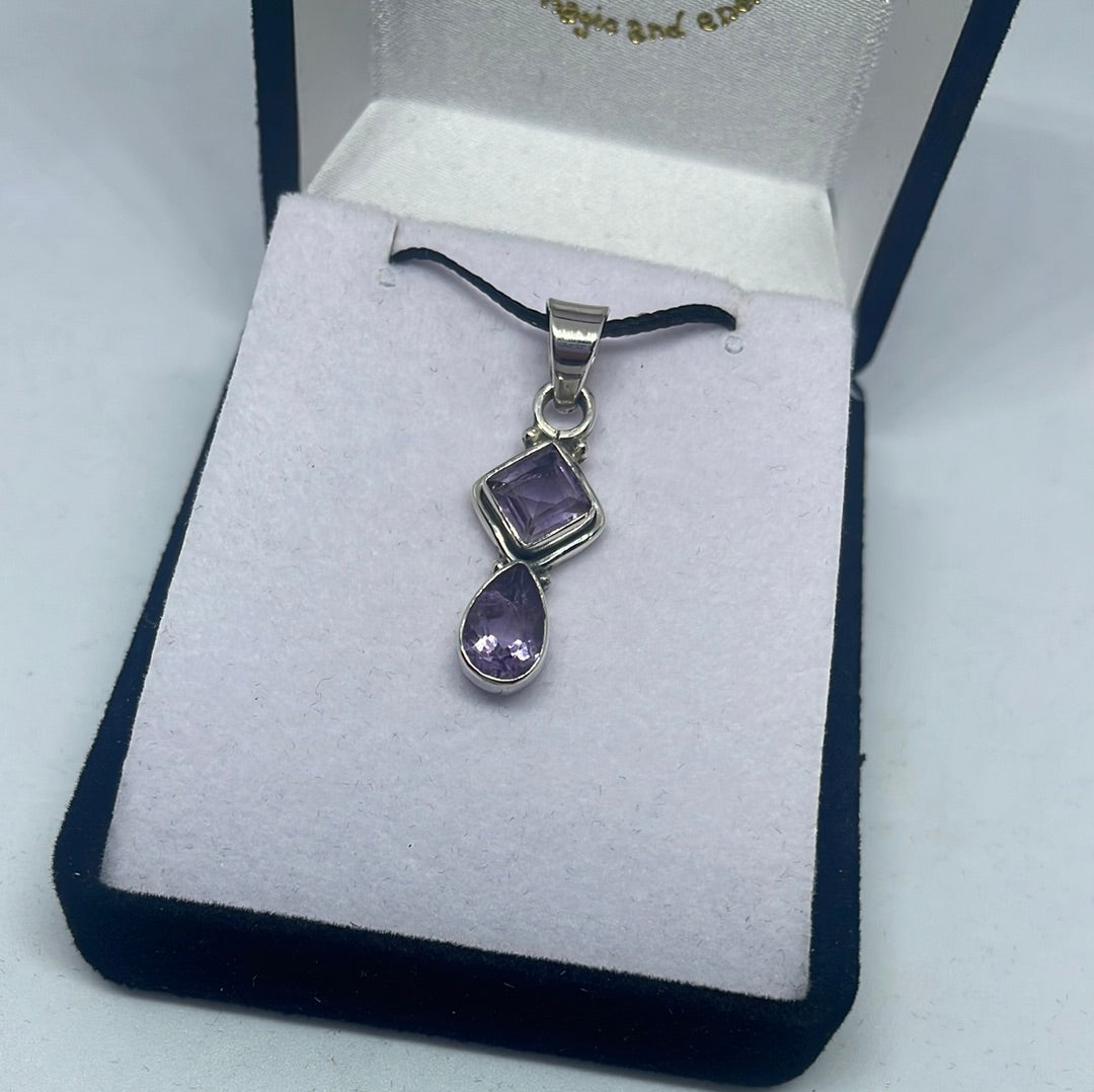 Amethyst Pendant - Rivendell Shop