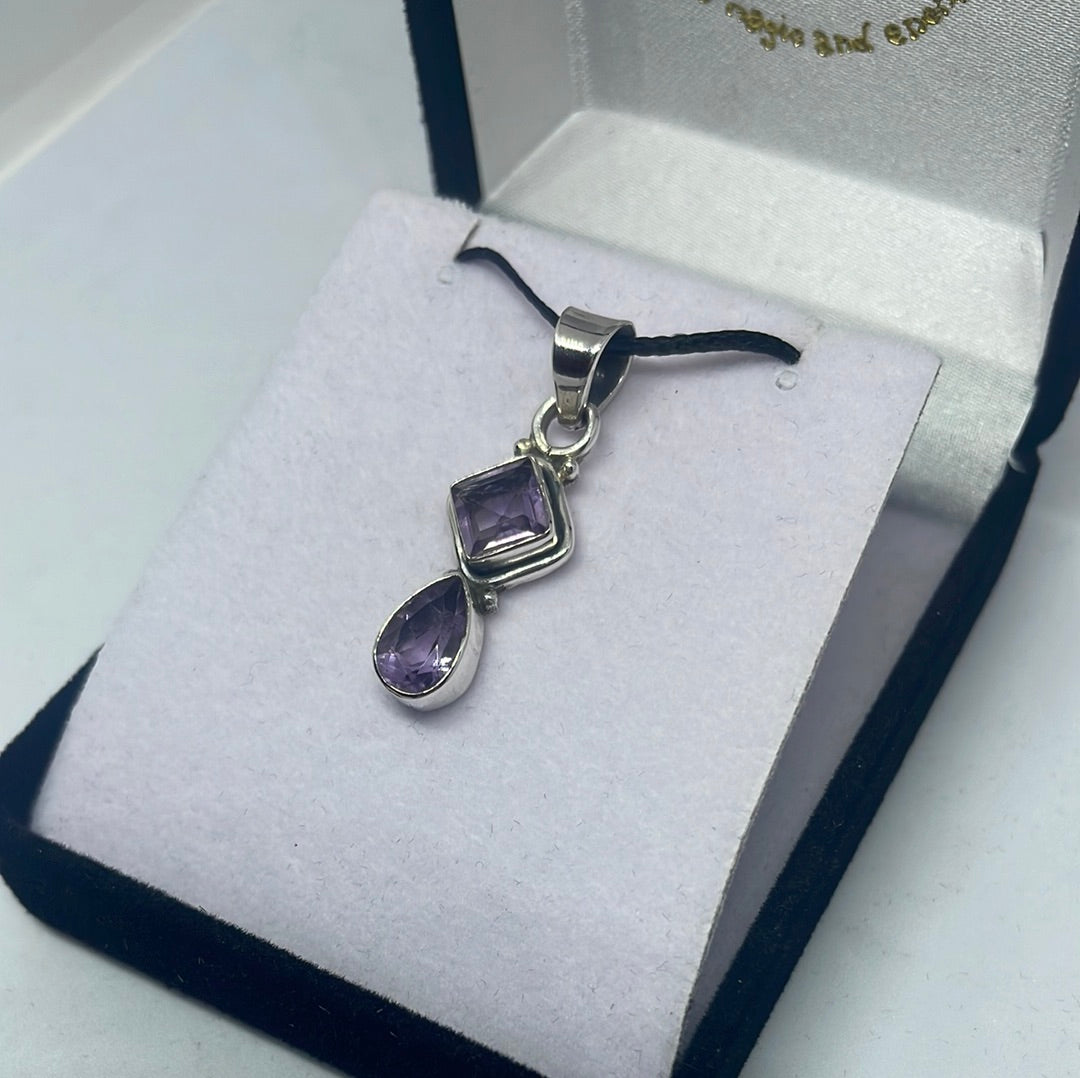 Amethyst Pendant - Rivendell Shop