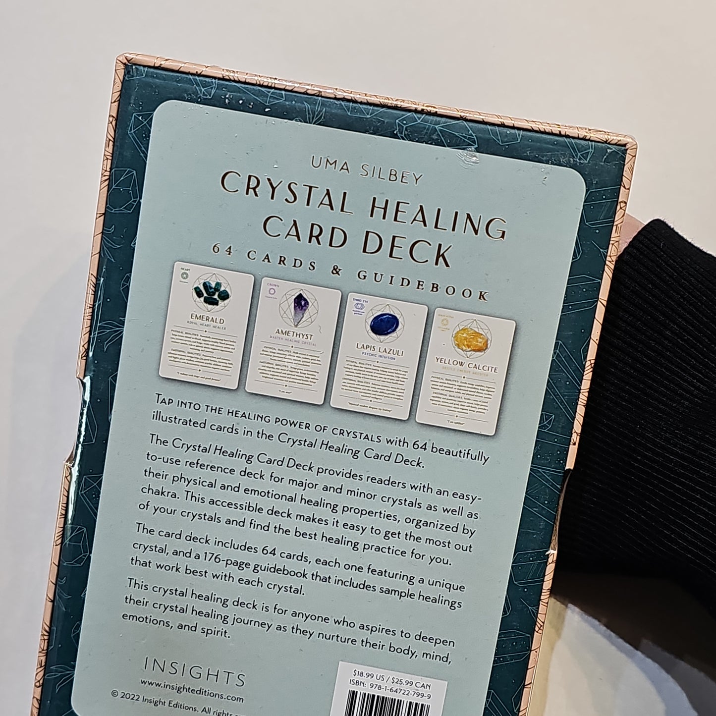 Crystal healing card deck - Rivendell Shop