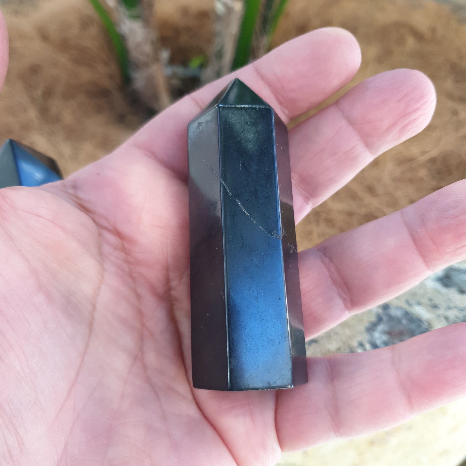 Shungite Polished Point - Rivendell Shop