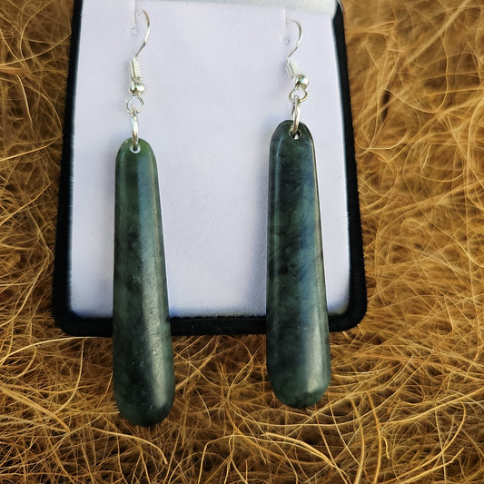 Greenstone Drop Earrings - Rivendell Shop