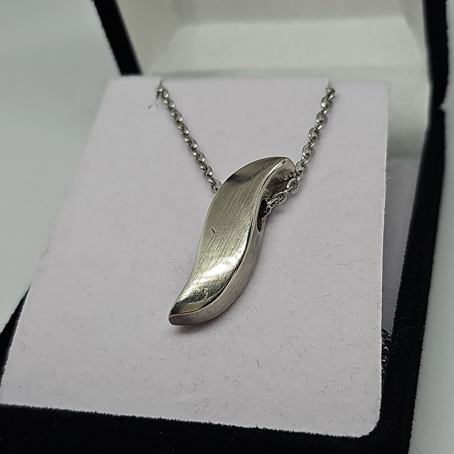 Sterling Silver Pendant w Stainless Steel Chain - Rivendell Shop