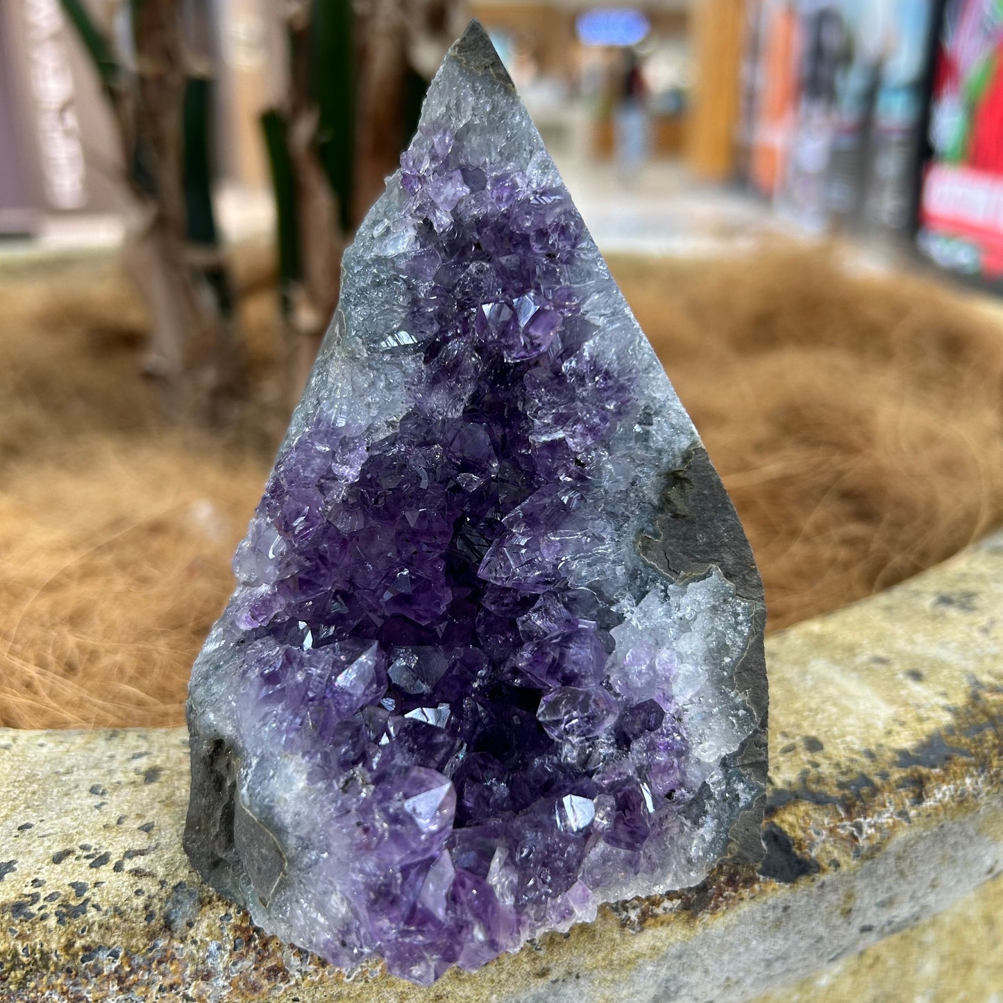 Amethyst Crystal Standing