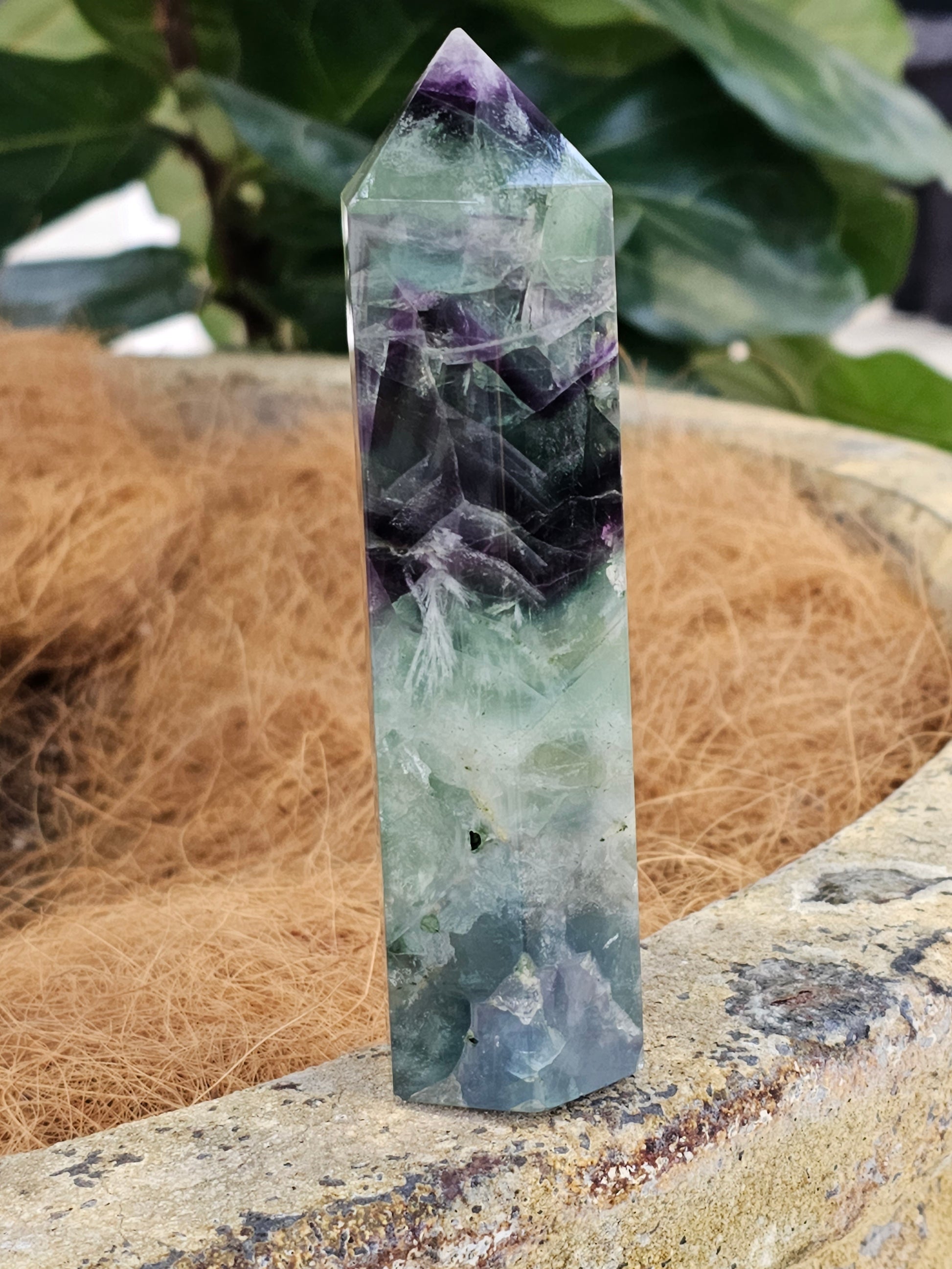 Fluorite Crystal Point - Rivendell Shop