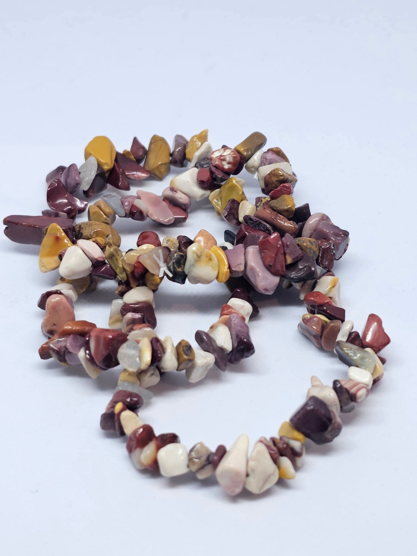 Mookaite Jasper Chip Crystal Bracelet - Rivendell Shop