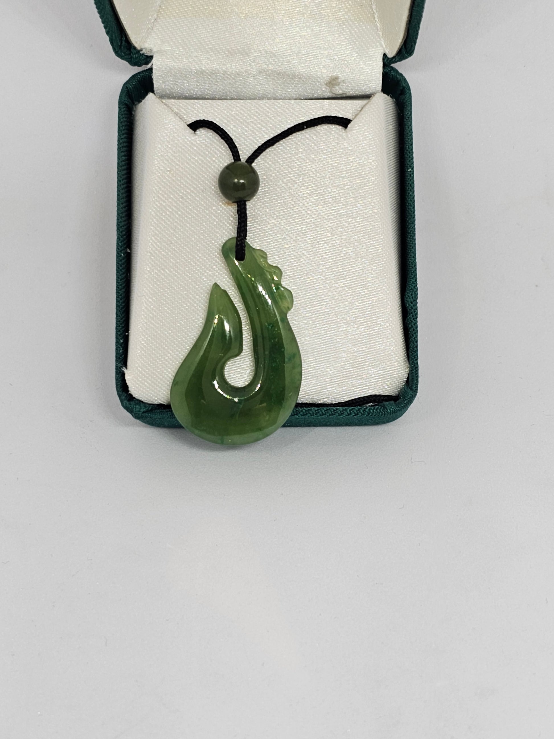 Greenstone Hei Matau Pendant - Rivendell Shop