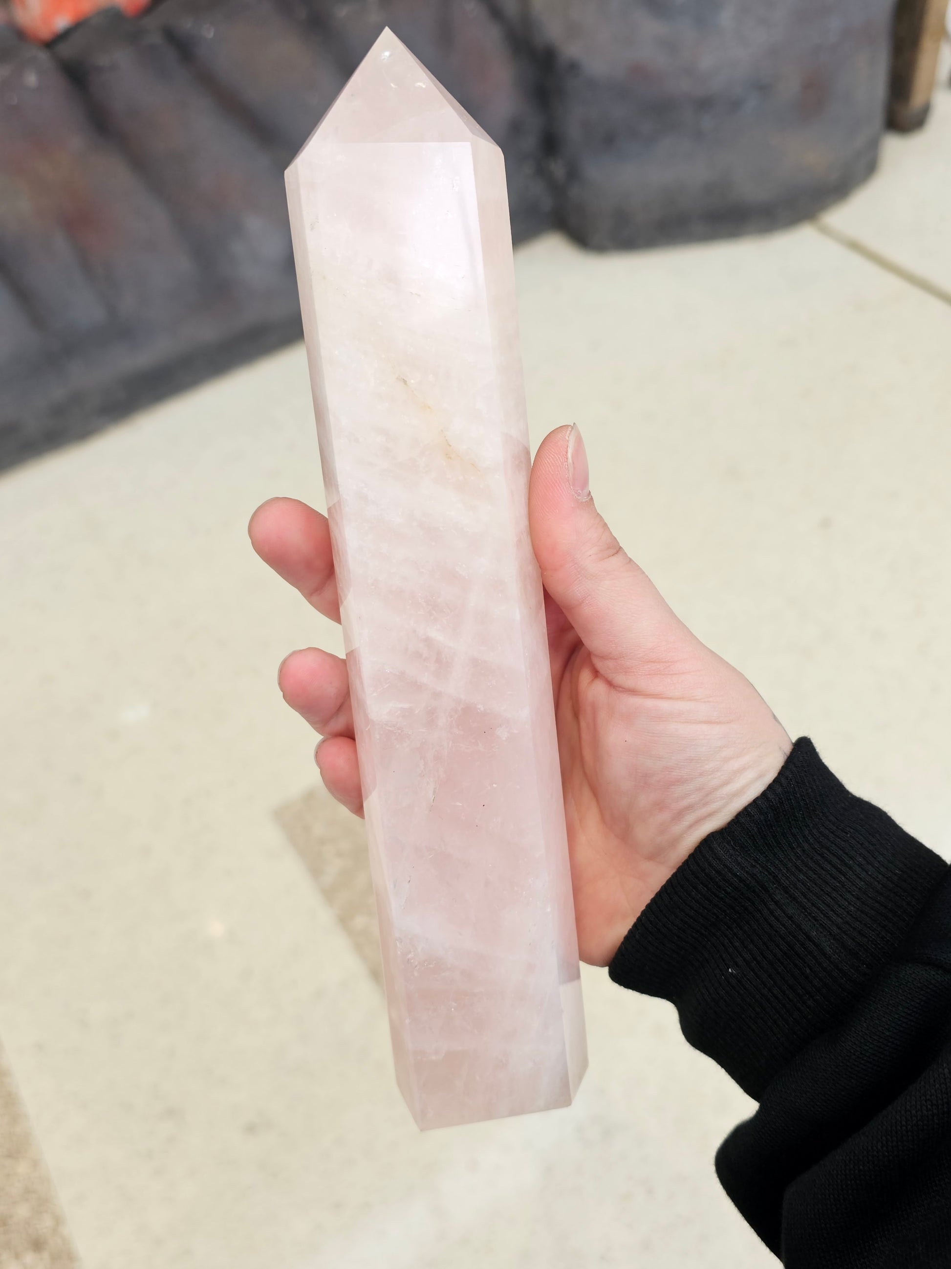 Rose Quartz Point - Rivendell Shop