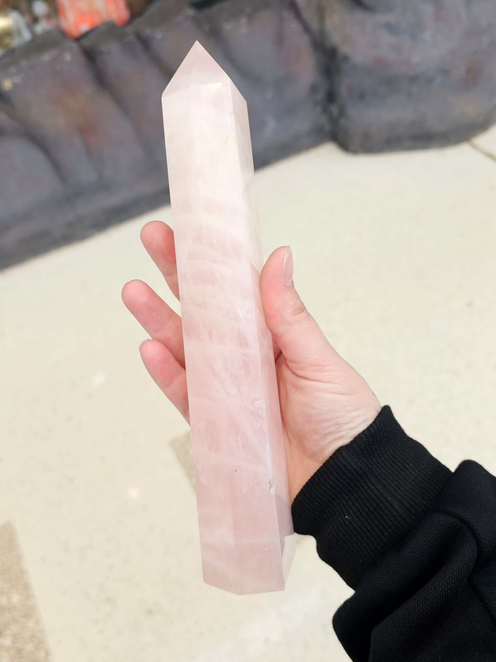 Rose Quartz Point - Rivendell Shop