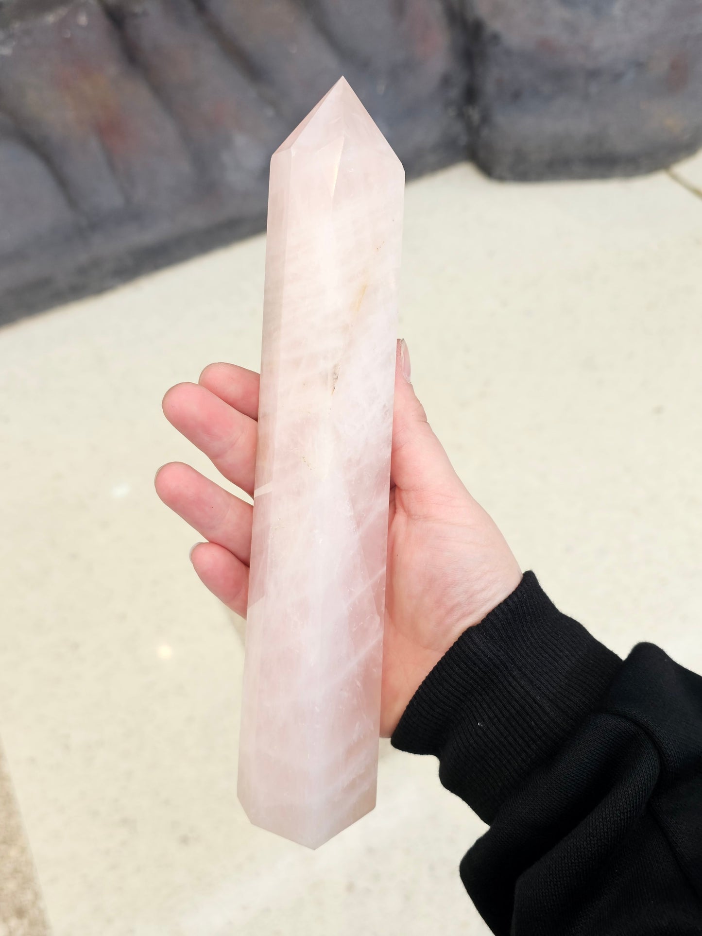 Rose Quartz Point - Rivendell Shop