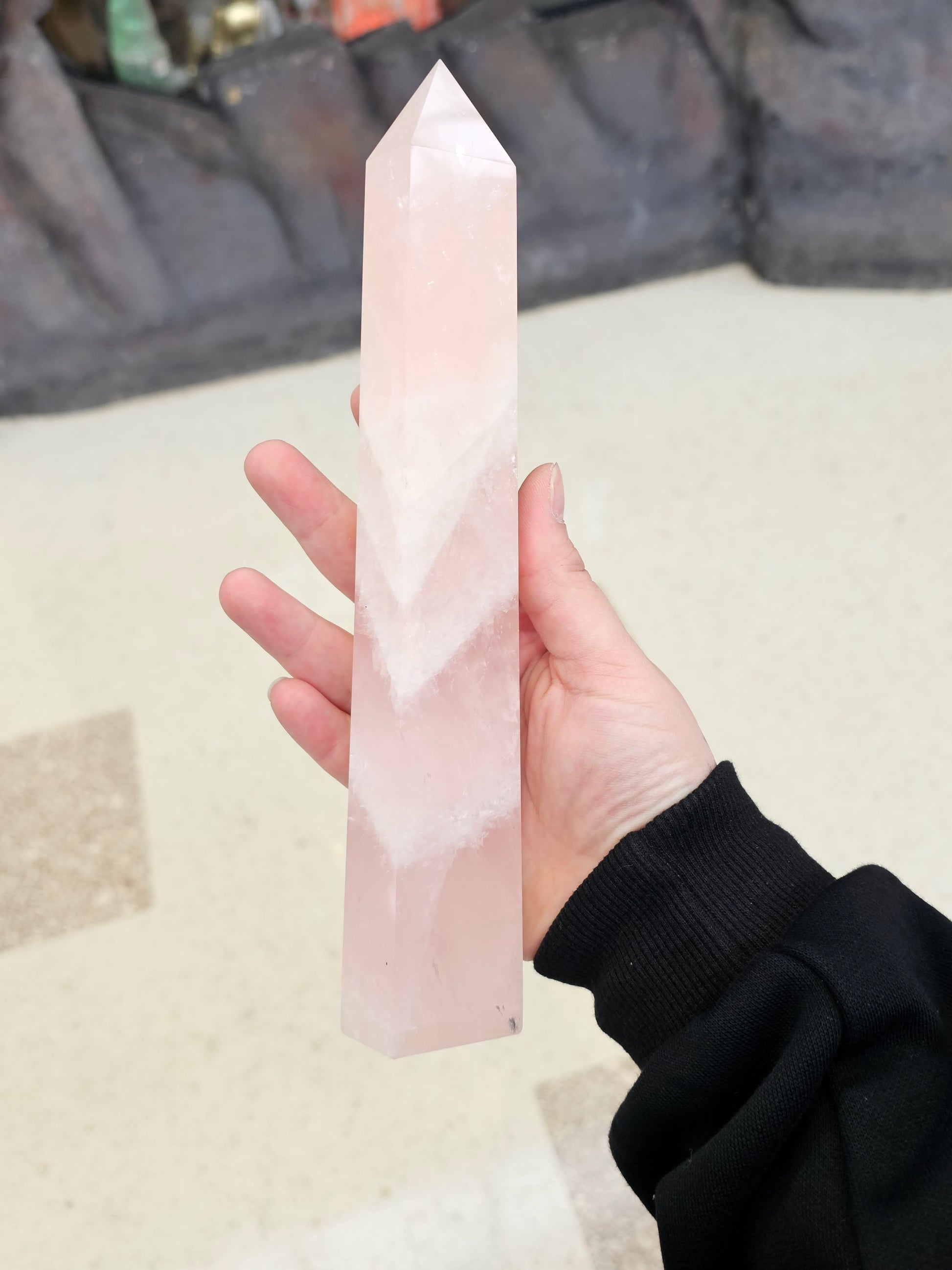 Rose Quartz Point - Rivendell Shop