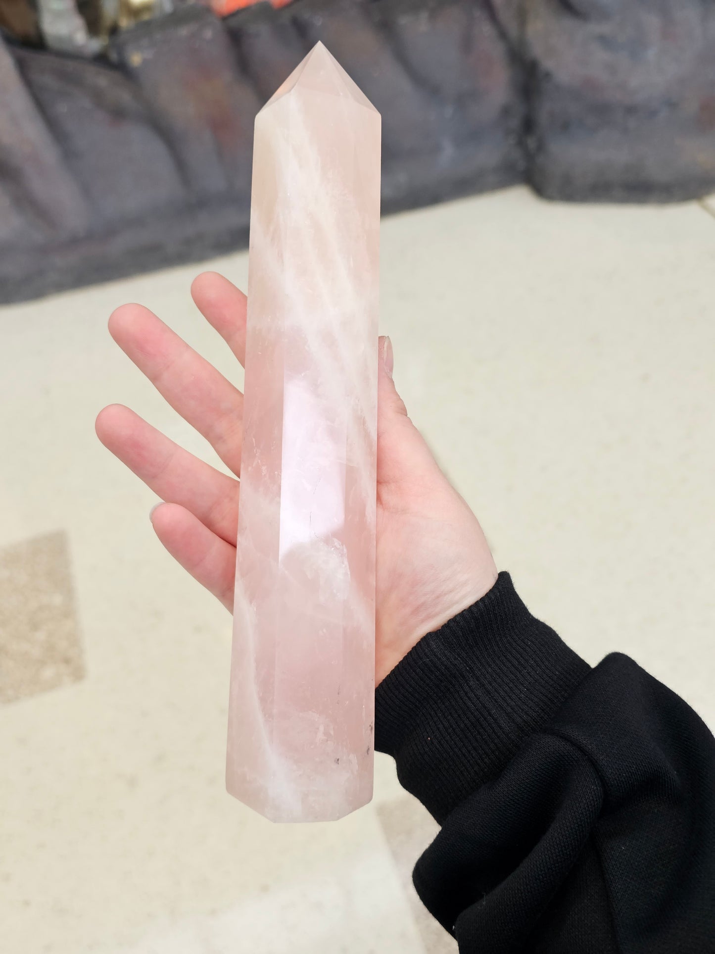 Rose Quartz Point - Rivendell Shop