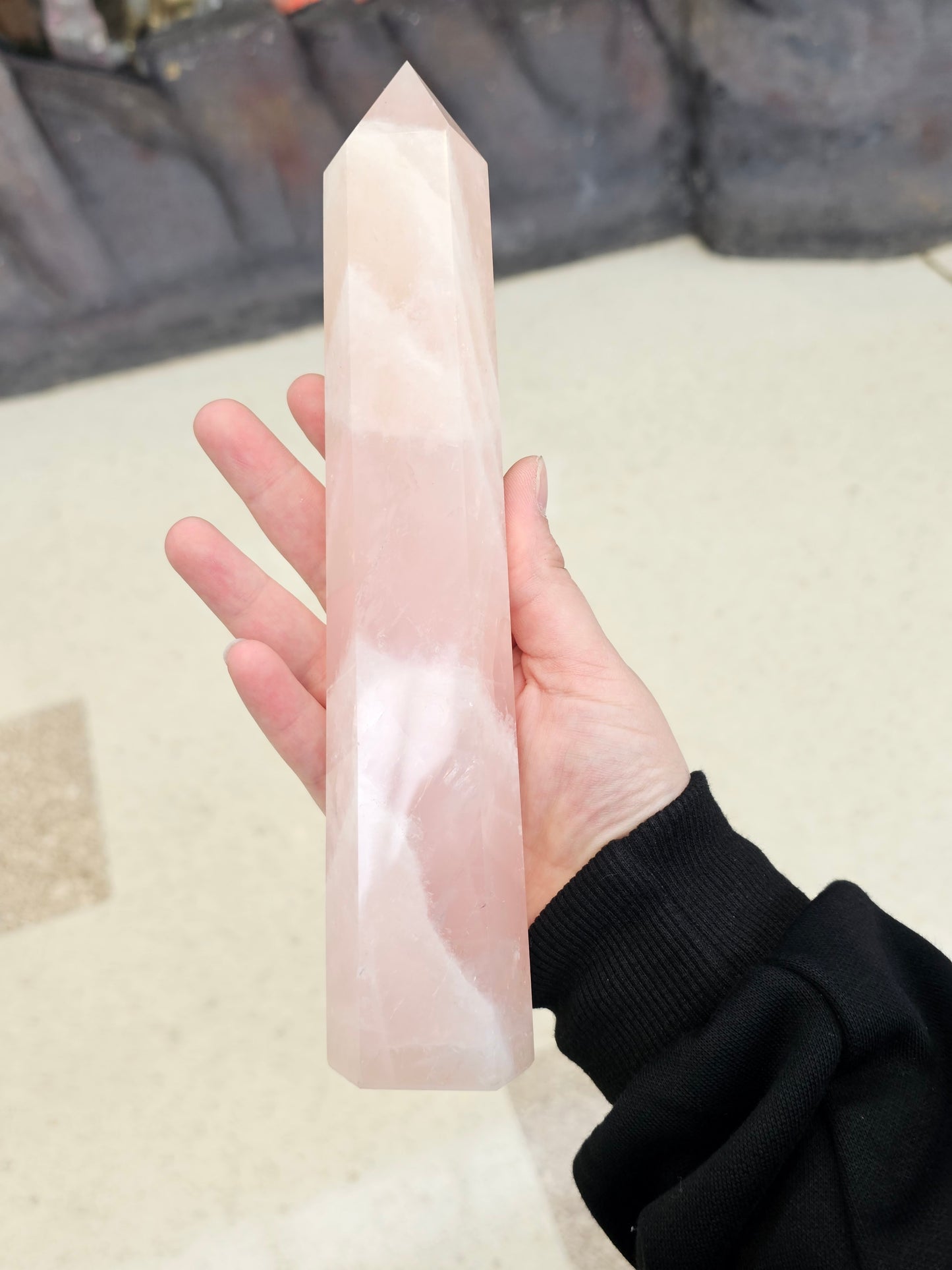 Rose Quartz Point - Rivendell Shop