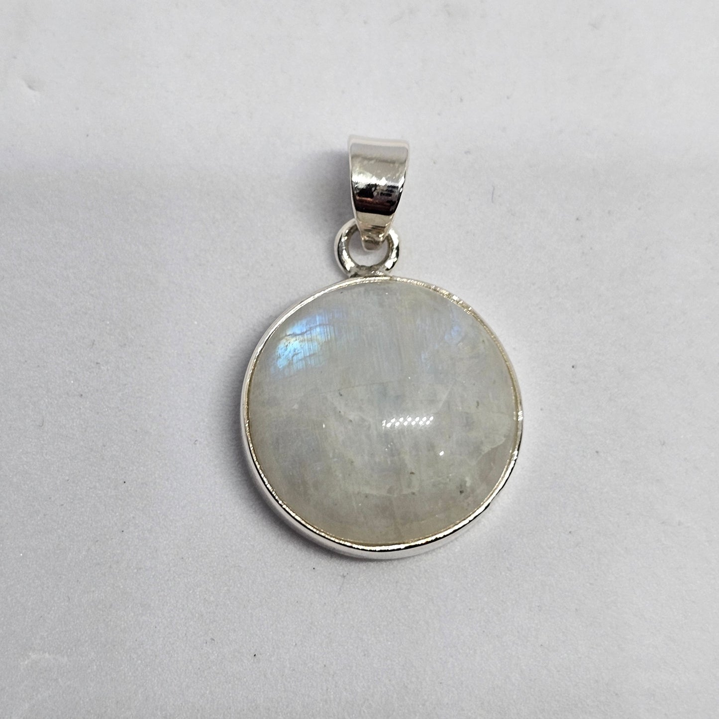 Moonstone 925 Sterling Silver Pendant - Rivendell Shop