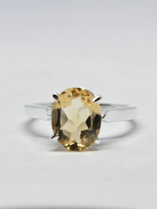 Citrine ring - Rivendell Shop