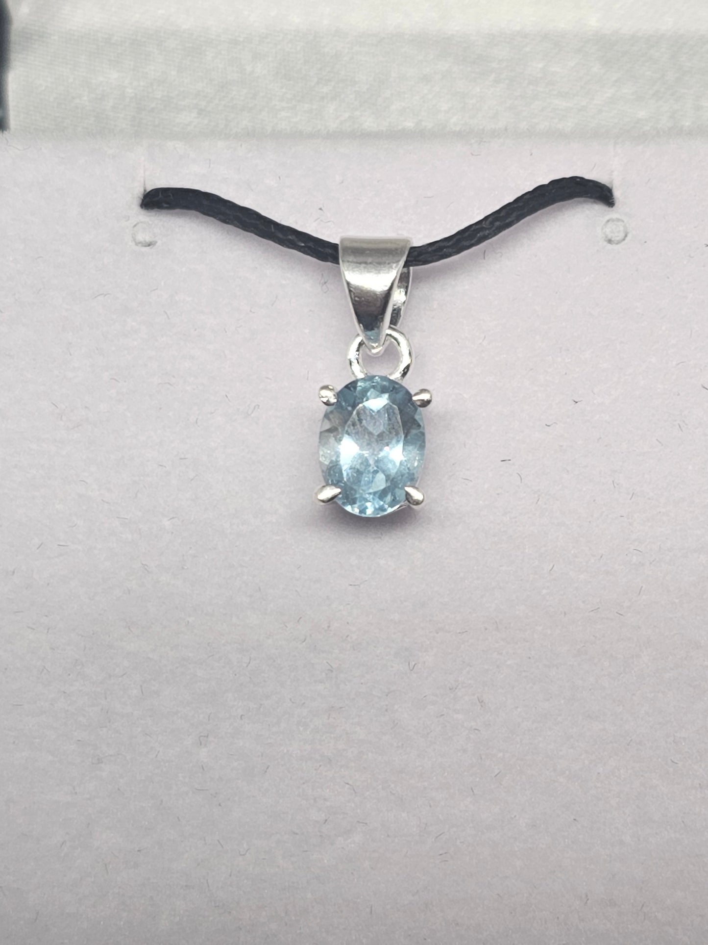 Blue Topaz Pendant - Rivendell Shop