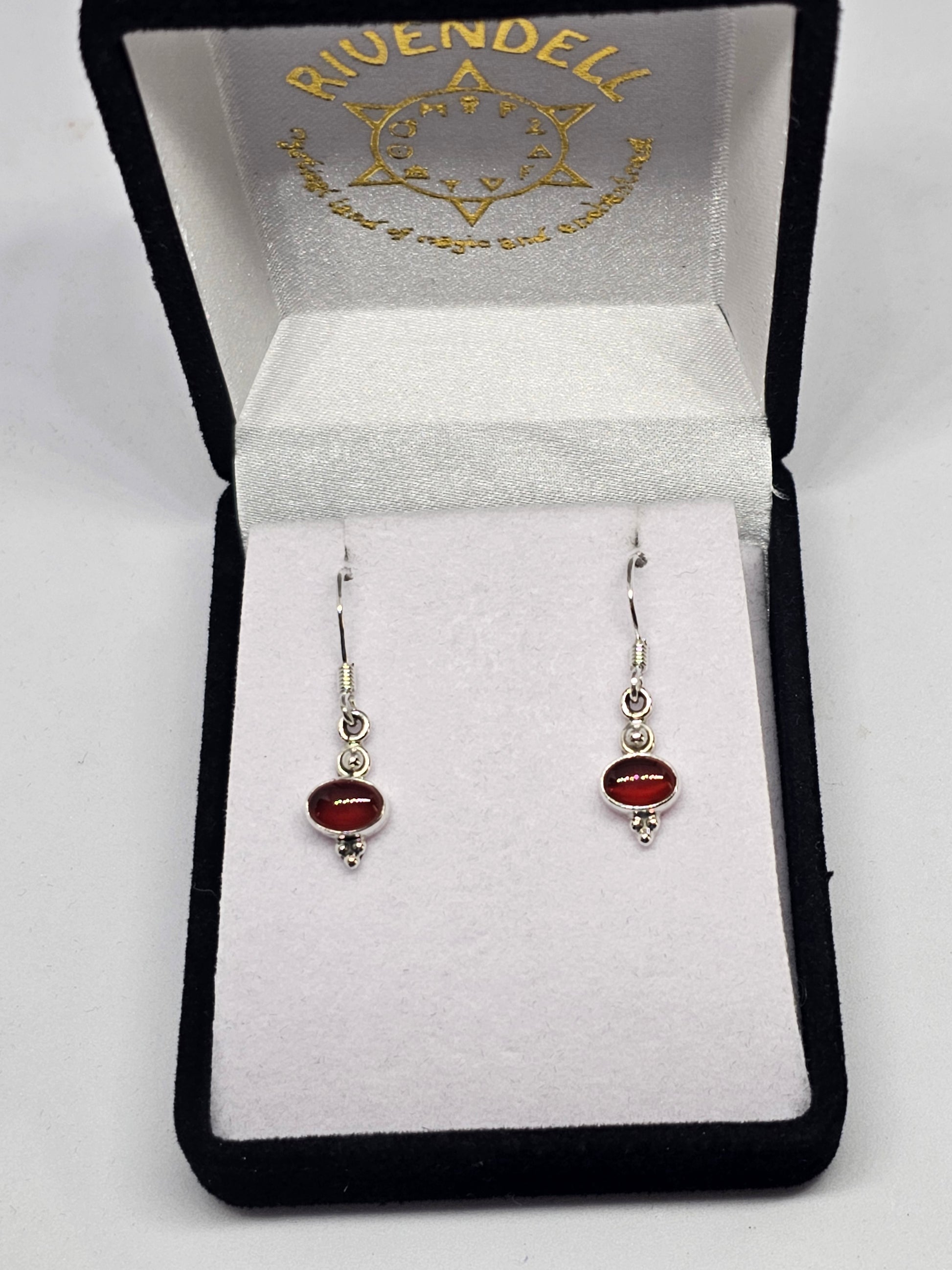 Carnelian Earrings - Rivendell Shop