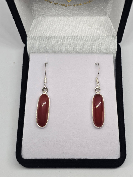 Carnelian Earrings - Rivendell Shop