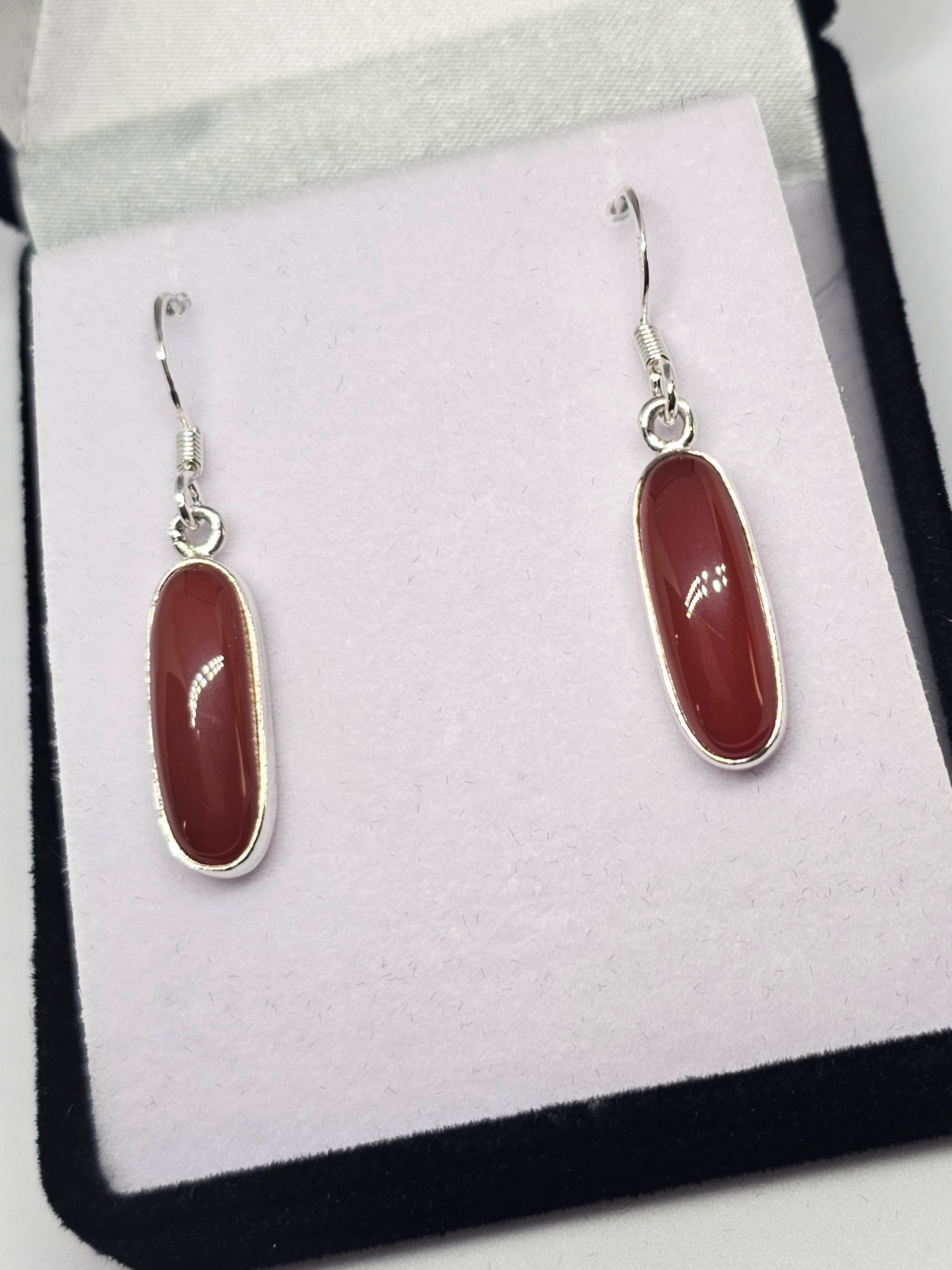 Carnelian Earrings - Rivendell Shop