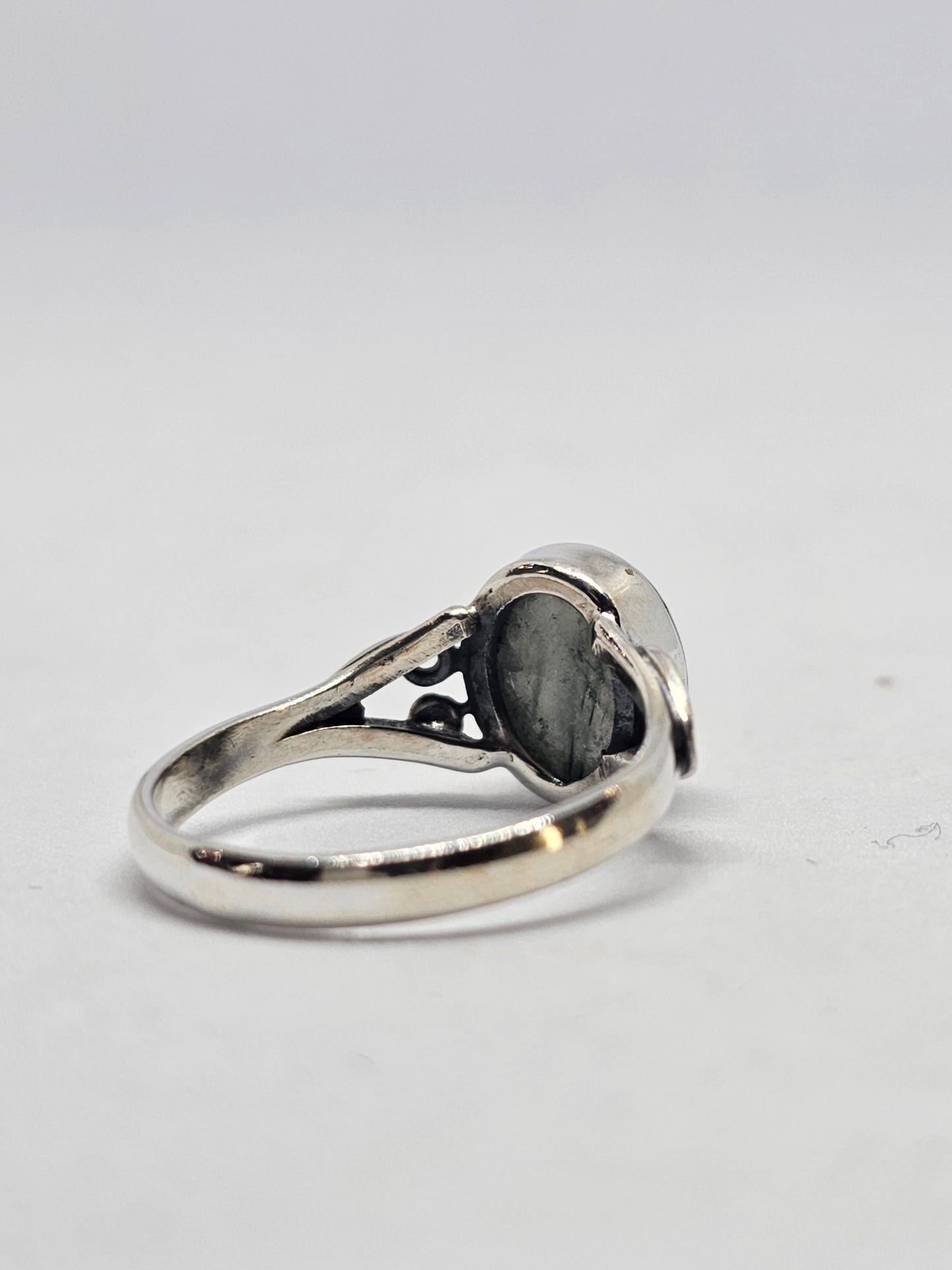 Black Rutilated Quartz Ring - Rivendell Shop