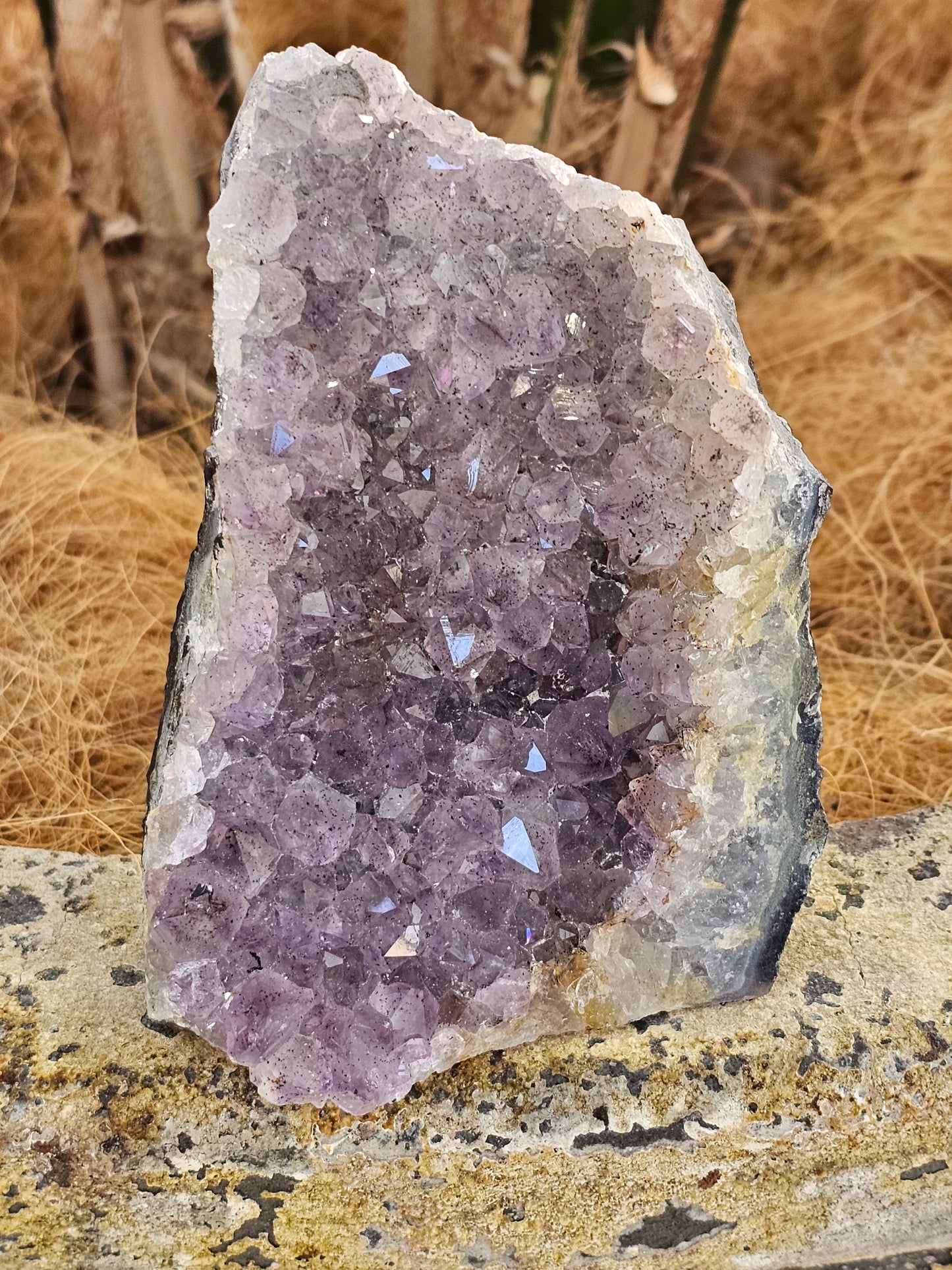 Standing amethyst