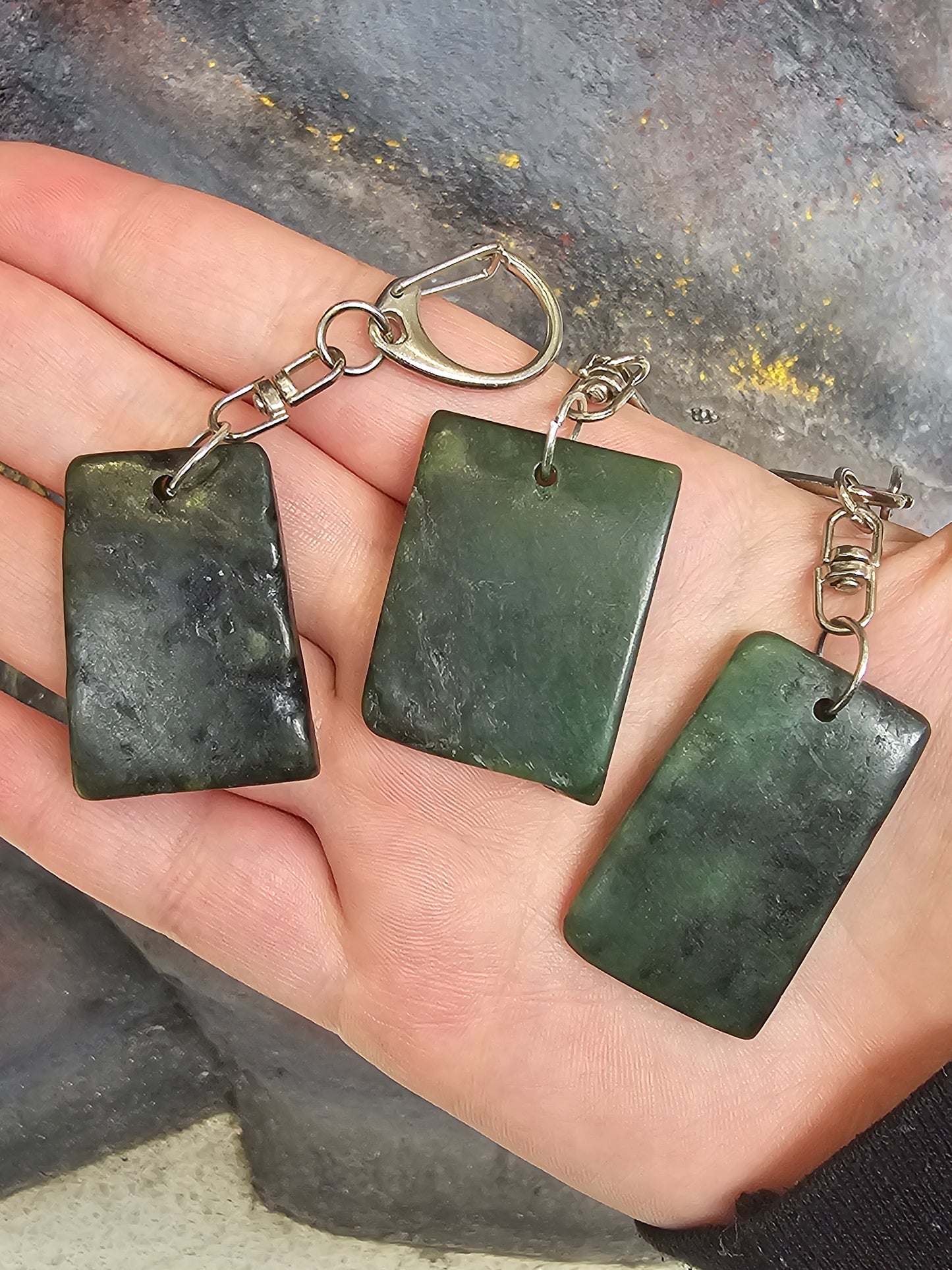 Greenstone Keyring