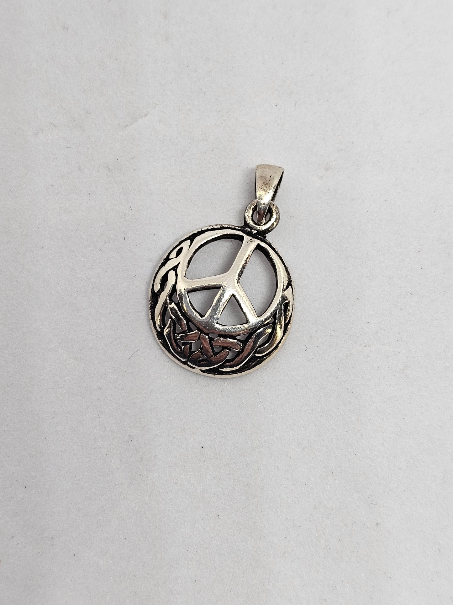 Peace Celtic Pendant